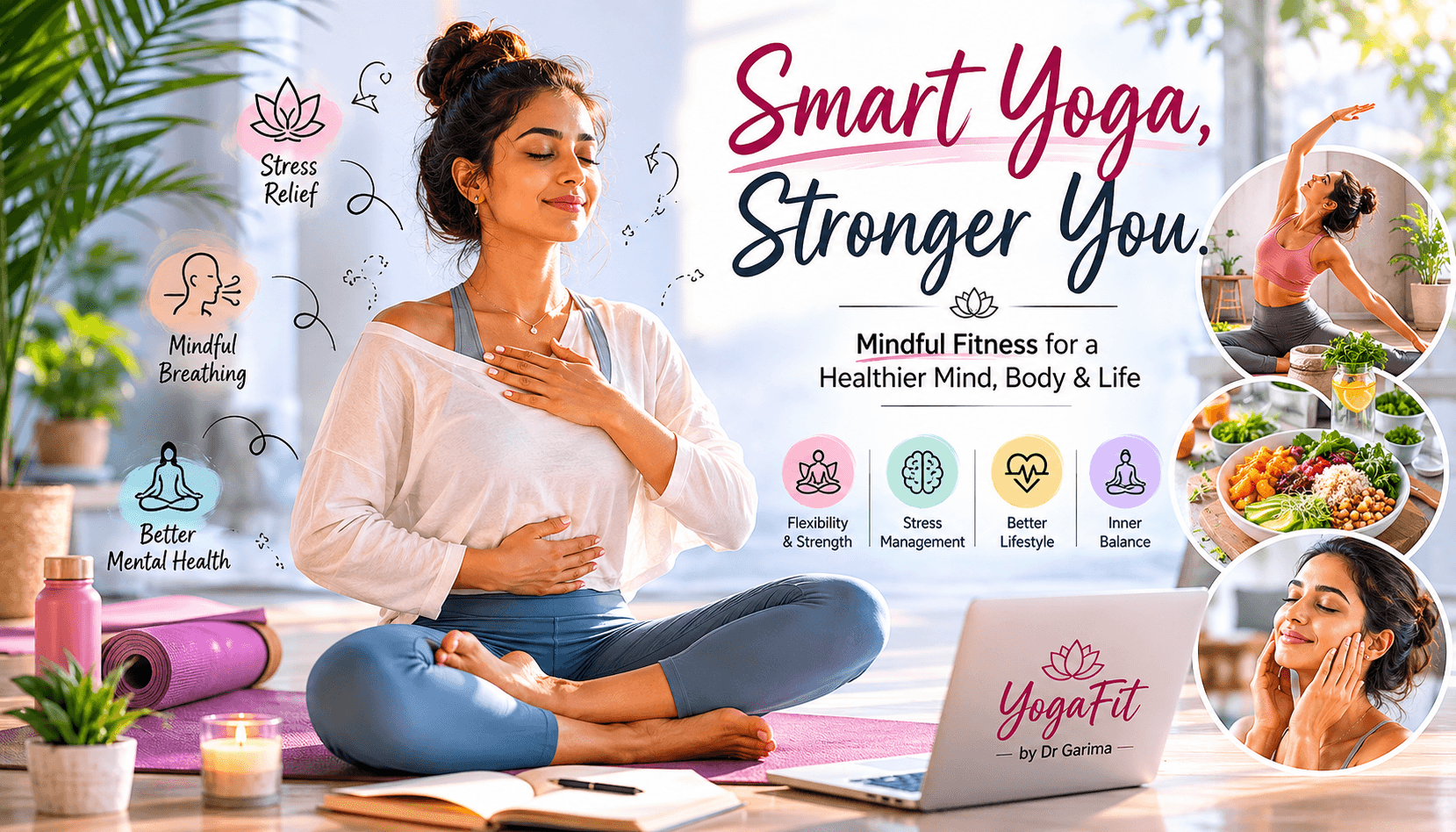 Smart Yoga and AI-powered wellness coaching in 2026 - YogaFit by Dr Garima